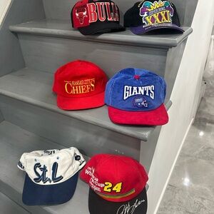 Vintage Sports Caps Collection